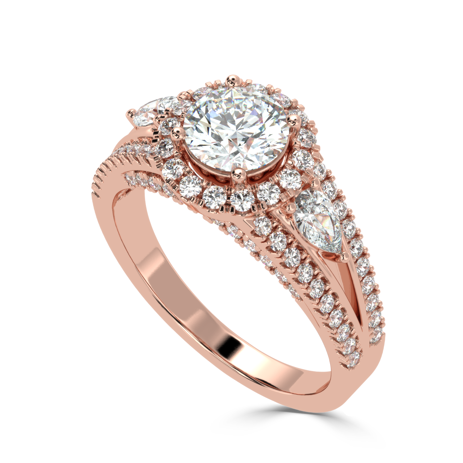 Buy 1.75Ct  Natural Diamond Ring in Gold | SolitaireKart